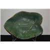 Image 2 : HAWAIIAN POTTERS GUILD ANTHURIUM LEAF BOWL (DOES NOT INCLUDE STAND)