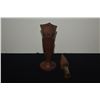 Image 3 : VINTAGE HAND CARVED WOODEN PERFUME BOTTLES (3 PCS)