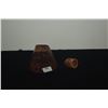 Image 7 : VINTAGE HAND CARVED WOODEN PERFUME BOTTLES (3 PCS)