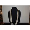 Image 3 : 38" PUPU O NIIHAU 3 STRAND LEI POEPOE MOMI WAHA 'ELE 'ELE KINOHI PUKA SHELL & POLEHOLEHO, WELL MATCH