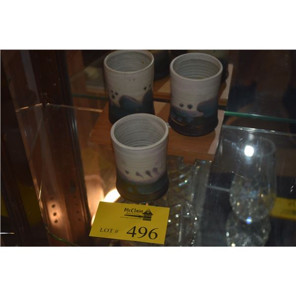 HIGA CERAMIC CUPS (3 PCS)