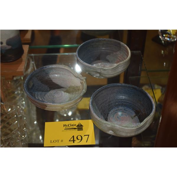 HIGA CERAMIC BOWLS (3 PCS)