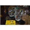 Image 1 : ORREFORS CRYSTAL CATS (2 PCS) (DOES NOT INCLUDE STAND)
