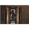 Image 1 : KISHIMOJIN (A BUDDHISTS PROTECTIVE DEITY) IN TRAVELING SHRINE CASE (8" X 3 1/3")