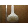 Image 2 : PORCELAIN CELEDON TIANQIUPING STYLE VASE, MOLDED DRAGON DESIGN AROUND BODY (13") (DOES NOT INCLUDE S