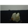 Image 2 : CHINESE NEPHRITE SEAL CHOPS, RAT & TOAD W/FITTED STAND & BOX (1 1/2") (2 PCS) (DOES NOT INCLUDE STAN