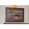 Image 1 : FRAMED BLACK & WHITE PHOTOS: SEASIDE HOTEL, OUTRIGGER, MOANA HOTEL-1918, DUCK POND, TARO FARM, WAIKI