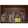Image 1 : COLLECTION OF BEER STEINS (8 PCS)
