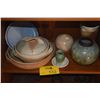 Image 1 : COLLECTION OF CERAMIC BOWLS, VASES & CANDLE HOLDER (7 PCS)