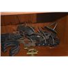 Image 2 : COLLECTION OF DOOR KNOCKERS & HOOKS (15 PCS)