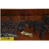 Image 3 : COLLECTION OF DOOR KNOCKERS & HOOKS (15 PCS)