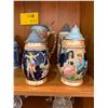 Image 11 : COLLECTION OF BEER STEINS (8 PCS)