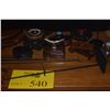 Image 1 : COLLECTION OF ASSORTED STANDS (WOOD, METAL, MAGNIFYING ACRYLIC) (34 PCS)