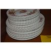 Image 3 : AYNSLEY FINE BONE CHINA PLATES & BOWLS, SUMMERTIME PATTERN (48 PCS)