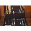 Image 2 : ROGERS BROS. SILVERPLATE FLATWARE W/CASE (45 PCS)