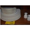 Image 1 : VILLEROY & BOCH PLATES, SAUCERS, EGG CUPS, ALLEGRETTO PATTERN (20 PCS)