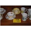 Image 1 : WINDSOR BONE CHINA CUPS & ASSORTED TEA CUPS W/SAUCERS (12 PCS)