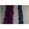 Image 2 : 2 FEATHER HAT LEI, TEAL & MAGENTA (2 PCS) (DOES NOT INCLUDE BOX)