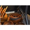 Image 2 : COLLECTION OF WOODEN BOWLS, PLATES & UTENSILS (39 PCS)