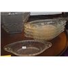 Image 4 : WEXFORD ANCHOR HOCKING ICE BUCKET, CUT GLASS BOWL & JEANETTE ICE CREAM DISHES (7 PCS)