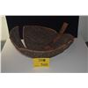 Image 1 : WOVEN TROPICAL LEAF BASKET
