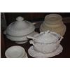 Image 5 : WEDGWOOD "WELLESLEY" PATTERN IVORY CHINA PLATES, BOWLS, CUPS/SAUCERS & CERAMIC SOUP TUREENS (64 PCS)