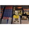Image 1 : COIN COLLECTION: 46 UNCIRCULATED COIN SETS (1999-2008), 2 SACAGAWEA SILVER/GOLD DOLLARS 1999, 2 SACA