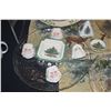 Image 4 : COLLECTION OF ASSORTED CHRISTMAS PLATES, NAPKIN RINGS, PLATTERS, DINNER BELLS, ASHTRAY & PILLOW CASE