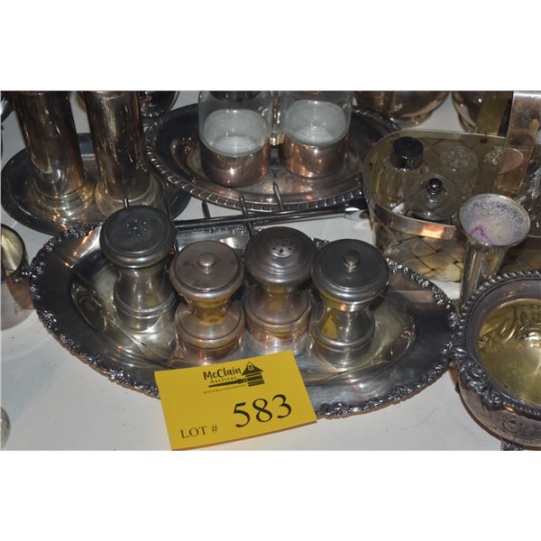 COLLECTION OF SILVERPLATE