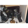 Image 3 : COLLECTION OF ASSORTED CAT SCULPTURES (19 PCS)
