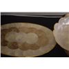 Image 4 : COLLECTION OF MOTHER OF PEARL (NACRE) SEASHELL DISHES, BOWL & PLACEMAT (10 PCS)