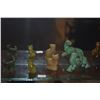 Image 3 : COLLECTION OF SEMI-PRECIOUS STONE CAT FIGURINES (16 PCS)