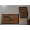 Image 1 : FRAMED LITHOGRAPHS BY MALCOLM G. CHILDERS, CA. 1960'S (2 PCS)