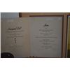 Image 5 : KOA FRAMED MENU'S FROM INAUGURAL BALL OF GOVERNOR JOHN A. BURNS & LT. GOVERNOR WILLIAM K. RICHARDS, 