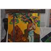 Image 1 : OIL PAINTING BY DON BUTLER, UNTITLED, INTERPRETATION OF WORK BY FRENCH PAINTER PAUL GAUGUIN