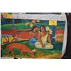 Image 2 : OIL PAINTING BY DON BUTLER, UNTITLED, INTERPRETATION OF WORK BY FRENCH PAINTER PAUL GAUGUIN