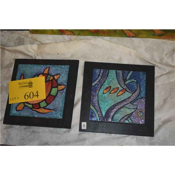 MIXED MEDIA WALL ART (3 PCS)