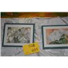 Image 1 : FRAMED PLUMERIA PRINTS (2 PCS)