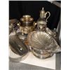 Image 4 : LARGE LOT: ASSORTED SILVERPLATE SERVING PIECES