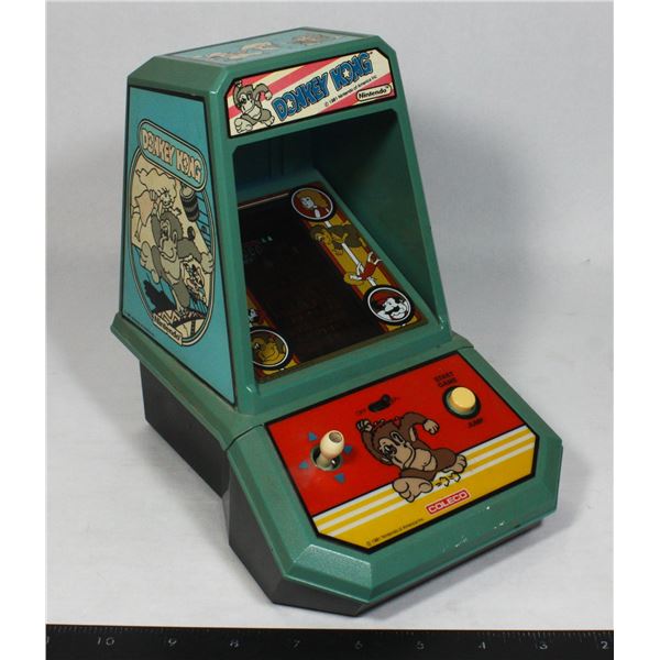 VINTAGE 1981 COLECO DONKEY KONG MINI ARCADE GAME (NINTENDO OF AMERICA)