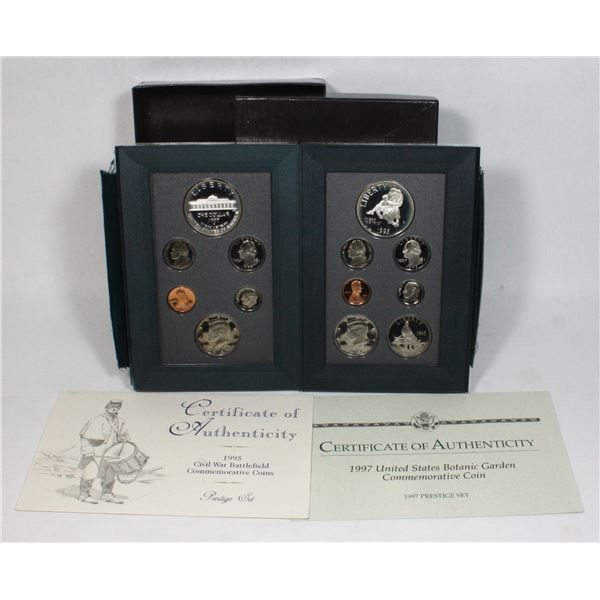 UNITED STATES MINT COIN SETS WITH