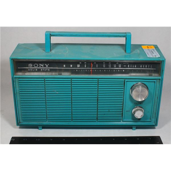 SONY SOLID STATE VINTAGE RADIO