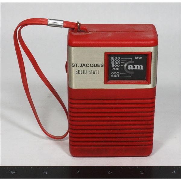 ST. JACQUES SOLID STATE HAND RADIO