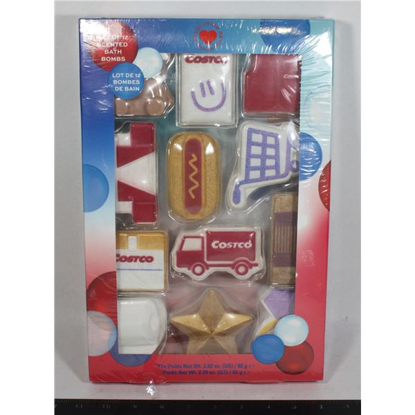 NEW 12 PACK SCENTED BATH BOMBS