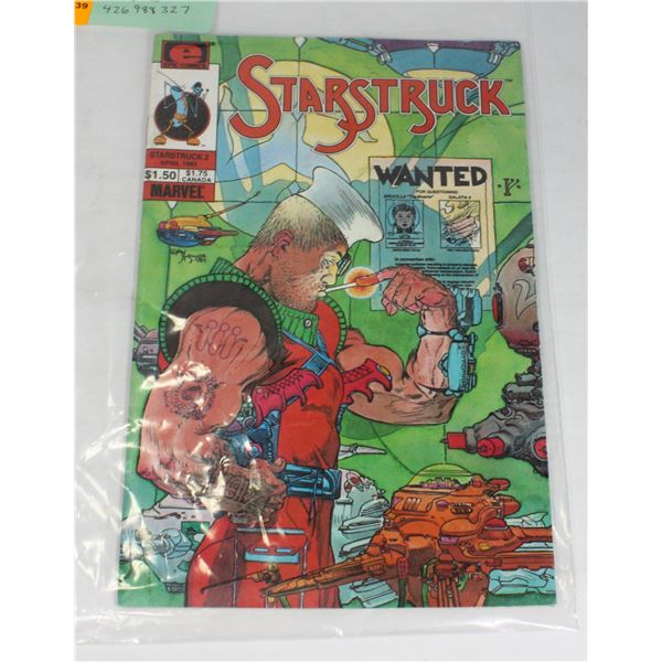STARSTRUCK COMIC #2 APRIL 1985