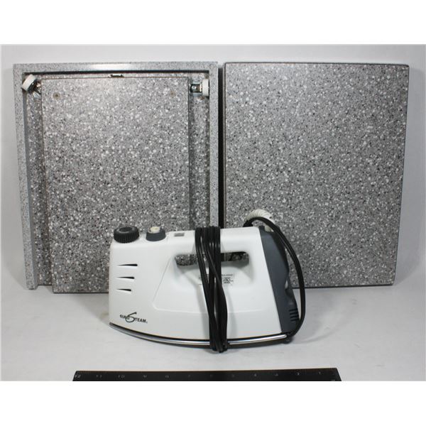 BOX OF TWO ITEMS INCLUDING TWO SLIDING CUTTING BOAR