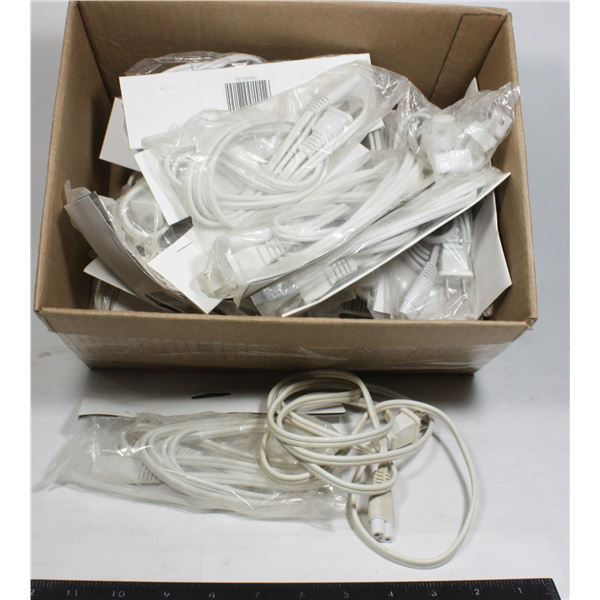 LARGE LOT OF GENERIC POWER CABLES
