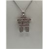 Image 1 : Sterling Sliver Necklace and Pendant Both Marked 925