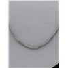 Image 3 : 24" Inch Long Sterling Silver Necklace Marked "Caco Sterling"