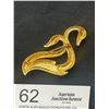 Image 3 : Large Gold Plated Swan w/Rhinestones Unmarked